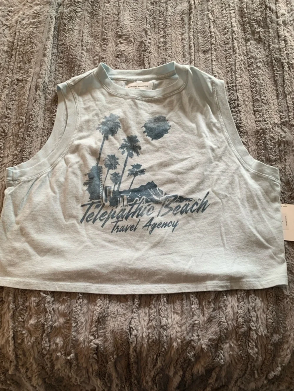Spiritual Gangster Telepathic Crawford Crop Tank, NWT , size Medium - Picture 4 of 5
